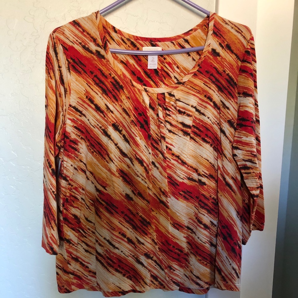 3/4 length Sleeve Chico Shirt